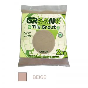 GREENE TILE GROUT 2KG BEIGE 10/CTN