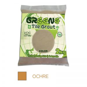 GREENE TILE GROUT 2KG OCHRE 10/CTN