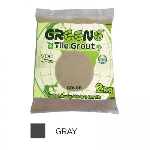 GREENE TILE GROUT 2KG GRAY 10/CTN