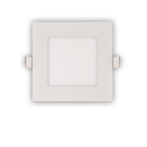 9W LED SQR DOWNLIGHT 145x145x25mm 125mm WARMWHITE