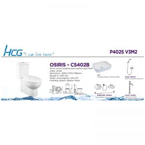 HCG PACKAGE P402S V3M2 OSIRIS CC W/SHOWER