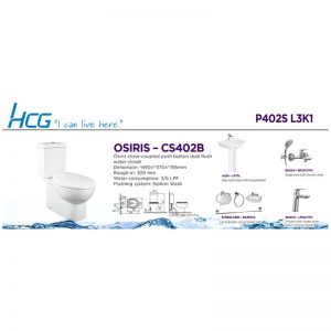 HCG PACKAGE P402S L3K1 OSIRIS CC W/SHOWER