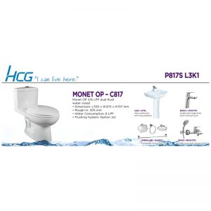 HCG PACKAGE P817S L3K1 NEW MONET W/SHOWER