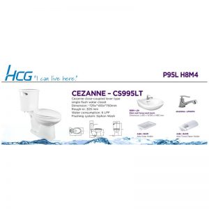 HCG PACKAGE P995L H8N1/P995L H8M4 CEZANNE LEVER TYPE