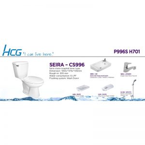 HCG PACKAGE P996S /P996CS H7O1 SEIRA W/SHOWER