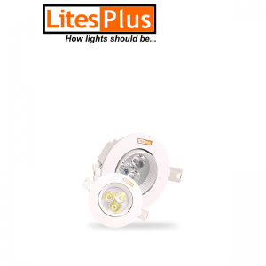 IA-7350-3W WW WHITE REC LED D/LIGHT
