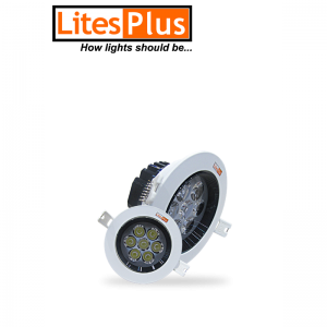 IA-7351-3W DL BLACK REC LED D/LIGHT