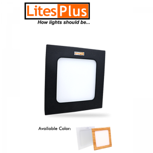 IA-7058 6W BLACK WW SQUARER LED DOWNLIGHT