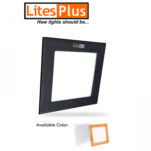 IA-7058 9W BLACK DL SQUARE LED DOWNLIGHT