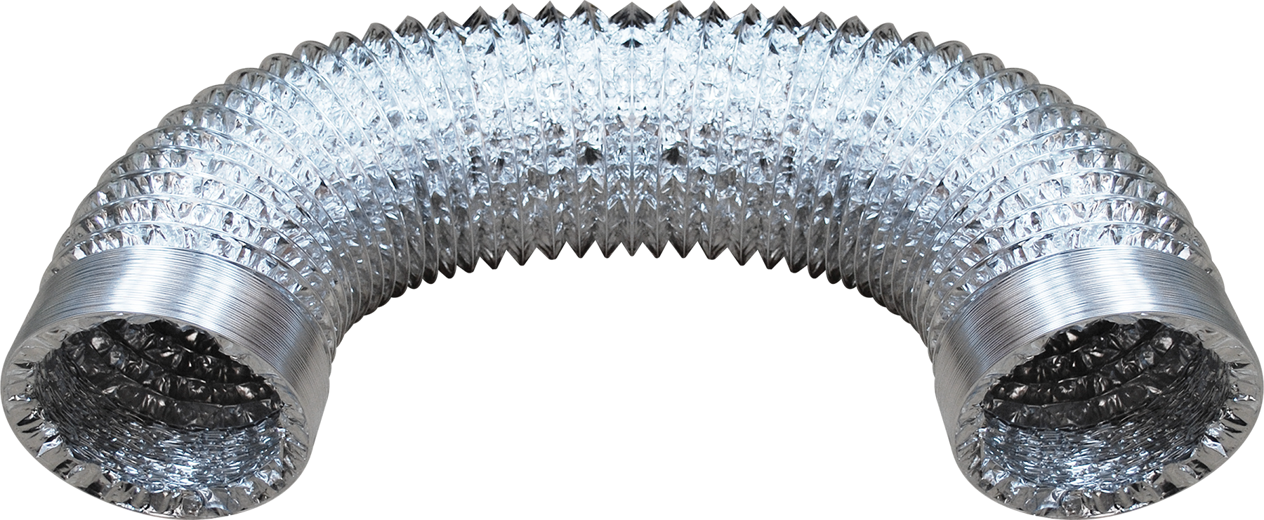 WASSERNISON WAD410D 100MMX10M FLEX AIR DUCT ALUMINUM