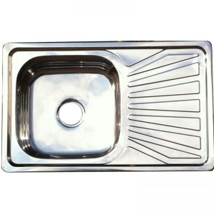 DURATECH  KIT SINK S-B 1-H W/ D. BOARD # SC-2031 L BOWL