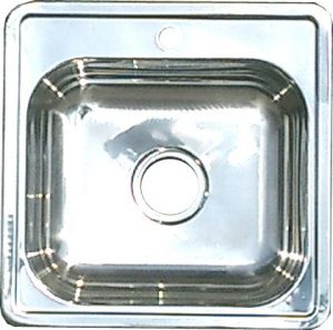 DURATECH KIT SINK S-B/1-HOLE #SC1919 19 X 19 X 7