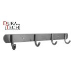 DURATECH S/S ROBE HOOK 4 HOOKS #SUS-4 TYPE 304
