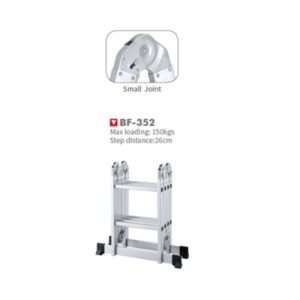 FIRST STEP BF-352 4/2 STEP  ALUM. LADDER W/SMALL HINGE