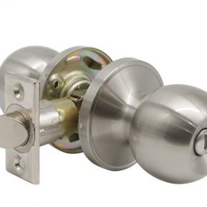 EL LOCKSET BED/BATH (CYLINDRICAL) EL3872SS-PR