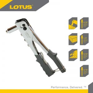 LOTUS HAND RIVETER (BLACK/MD) LHR708