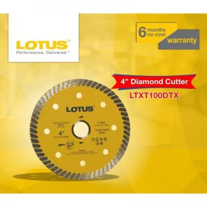 LOTUS DIAMOND CUTTER 4" #DT105DT | LTXT100DTX