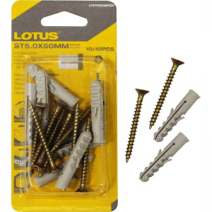 LOTUS SCREW PLUG SET ST5.0X50MM LTHT550SPSX