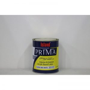 ISLAND PRIMA GLOSS 300G WHITE PAIL