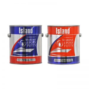 ISLAND EPOXY MARINE NON-SAG PUTTY 18NSP GRAY GAL
