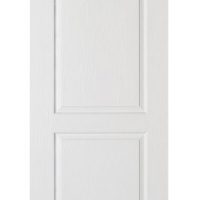 RTK MOULDED DOOR 90X210 2PA ANGELIQUE WHITE PRIMER W/WOOD GRAIN