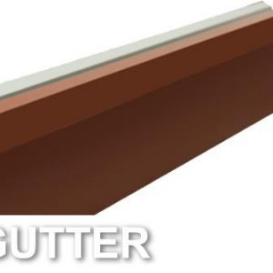 PREPAINTED BOX GUTTER.40X.610X2.44MM