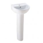 AMERICAN STANDARD INDIVIDUAL 0933/0752 FULL-PED BASIN NEWTON