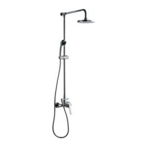 HCG INDIVIDUAL BF5001PX SQUARE LEVER HANDLE,ROUND BODY6 BATH MIXER