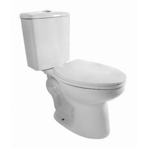 HCG INDIVIDUAL CS6815N WHITE ELONGATED  DUALFLUSH PB 3/4.8LPF WCTITAN