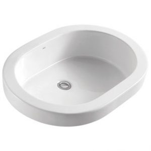 HCGINDIVIDUAL L348CT COUTERTOP WHITE WASHBASIN TRISTA