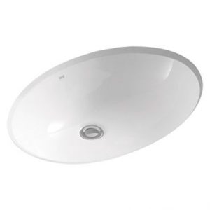 HCG INDIVIDUAL L4011 WHITE UNDERCOUTER WASHBASIN MOON