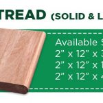 SAVEWOOD STAIR TREAD 2X12X4 SOLID LAUAN