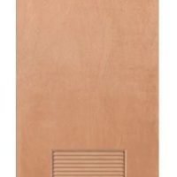 SAVEWOOD FLUSHDOOR 40X70X210 1SIDE MARINE PLAIN W/LOUVER LAUAN