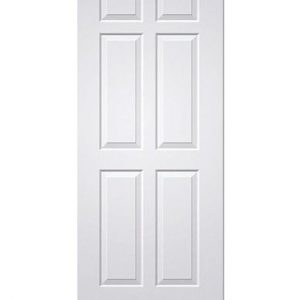 SAVEWOOD MOLDED DOOR 40X80X210 COLONIAL 6PANEL LAUAN