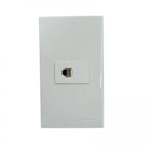 PANASONIC WEG2164/2166 6P4C/6P6C TELEPHONE MODULAR JACK W/SHUTTR