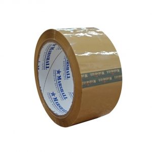 MARSHALL 48MMX80YD(TAN)PKG-TAPE 132/BX