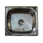 LABELLO KITCHEN SINK 500X430X160MM  5044 SS-201 POL 0.6INSET W/K