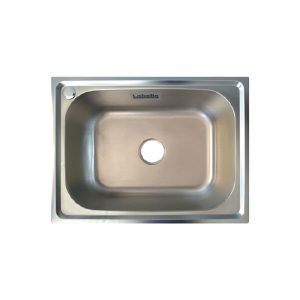 LABELLO KITCHEN SINK 600X450X190MM  6045 SS-201 MAT 0.6INSET W/K