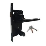 SENTRY MOL 213 BK MORTISE LEVER LOCK SINGLE CYLINDER - MATTE BLACK
