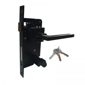 SENTRY MOL 213 BK MORTISE LEVER LOCK SINGLE CYLINDER - MATTE BLACK