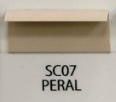 GENIUS PVC TILE TRIM A-SERIES SC07 9MMX8FT PLAIN PEARL
