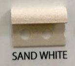 GENIUS WPC-A TILE TRIM 12MMX8FT SAND WHITE 2.2MM 50/BX