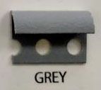 GENIUS WPC-A TILE TRIM 12MMX8FT GREY 2.2MM 50/BX