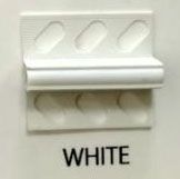 GENIUS PVC MOVEMENT JOINT MMJ-500 12MMX8FT WHITE 1.2MM 50/BX