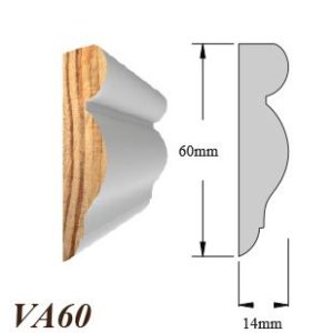 RTK PCW MOULDING 1X3X8 VA60 VICTORIAN ARCHITRAVE