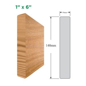 SAVEWOOD LUMBER 1X6X10 S4S