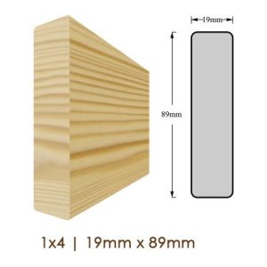 GRANCHACO DIY BOARDS 1X4X10 (19x89x3048mm)