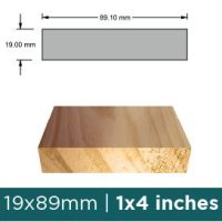 SPRINGFIELD DIY BOARD 1X4X8 PINE (89X19X2440MM)