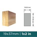 SPRINGFIELD LUMBER 1X2X6 MC S4S KD (37X19X1830MM)