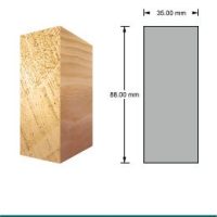 SPRINGFIELD LUMBER 2X4X10 PREM S4S KD (90X35X3000MM)